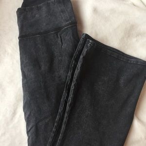 Aerie Charcoal Grey Cropped Kick Flare Pant